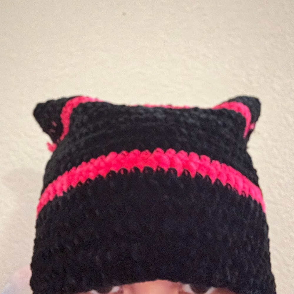 Handmade crotchet beani